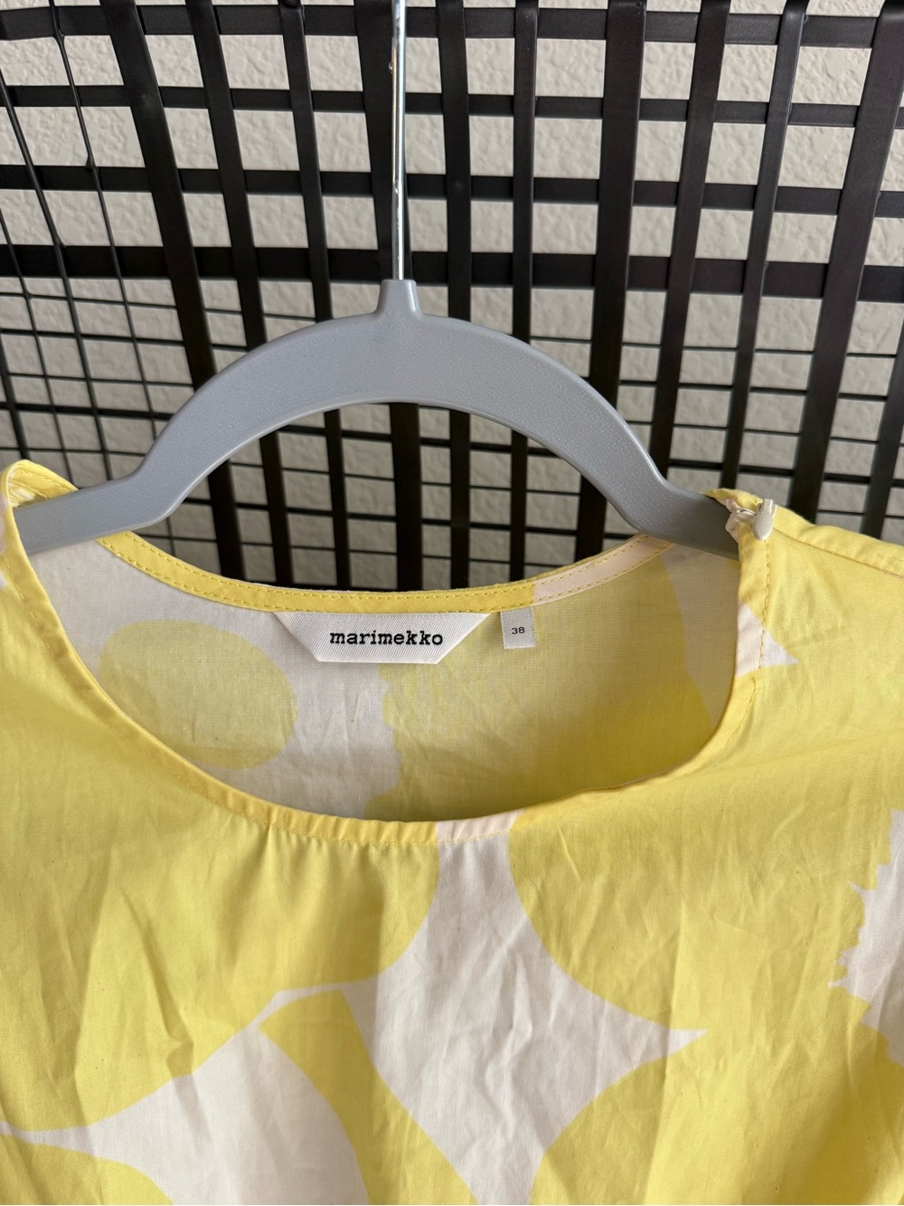 Marimekko Fiaali Unikko Poplin Dress - Picture 8 of 8